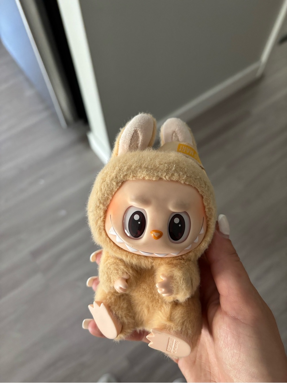 Plush Bunny Costume Collectible Plush Toy - Beige